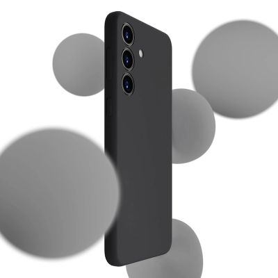 2. 3mk Silikonhülle für Samsung Galaxy S24+ – Schwarz