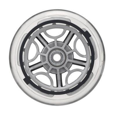 6. Vorderräder für GLOBBER Roller 526-009 121mm 2Stk LED