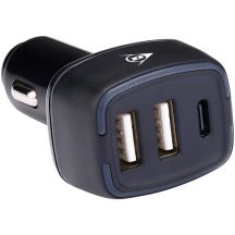 DUNLOP MULTI-KFZ-LADEGERÄT 2x USB A + USB C