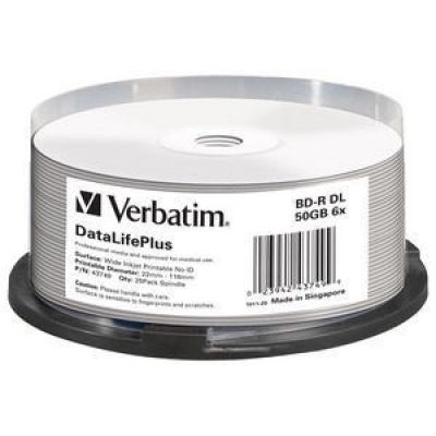 Verbatim DataLifePlus BD-R 50 GB 25 Stück.
