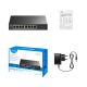 2. Cudy 8-Port Gigabit Easy-Managed Switch mit 2 SFP, GS108ES2 1.0 Managed L2 Gigabit Ethernet (10/100/1000) Schwarz