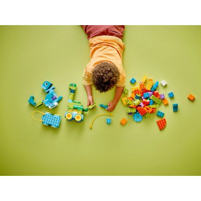 18. LEGO DUPLO 10451 3-in-1 Dinosaurier auf Rädern
