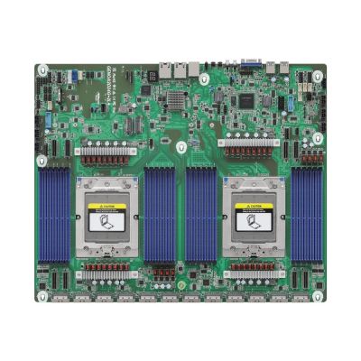 13. Mainboard ASRock GENOA2D24G-2L+ 2x SP5 AMD Epyc 9004 SoC (24x DIMM, NVMe, 2x M.2, 2x GbE, IPMI)