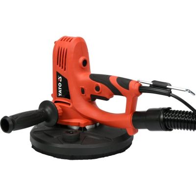 3. Yato YT-82340 Tragbarer Tellerschleifer, 2300 U/min, Schwarz/Rot, 1220 W