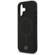 6. Mercedes Plain Smooth Leather MagSafe Hülle für iPhone 17 - Schwarz