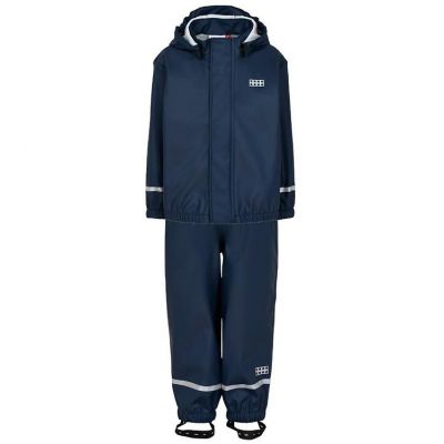 Lego Wear Kinder Lwjivan 200 Jr Regenmantel-Set 11010040/589
