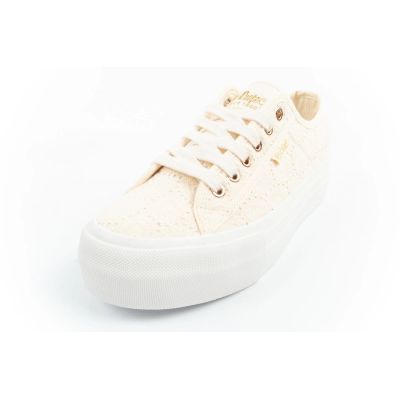 12. Lee Cooper Damen-Schnürsneakers beige Plateau