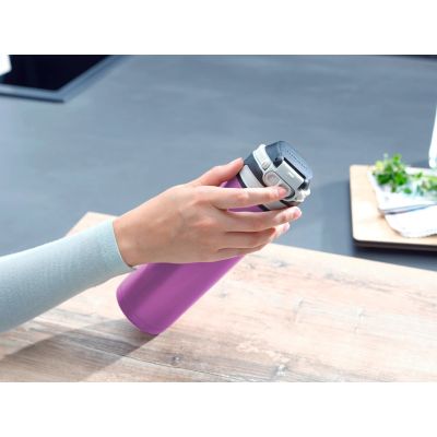 6. Flip Thermobecher 600 ml lila 3274 LEIFHEIT