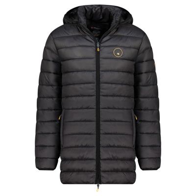 Geographical Norway Herrenjacke AMIGOMAP LONG HOOD DB BLACK MEN 233 BLACK (WZ5085H/GN-NOIR)