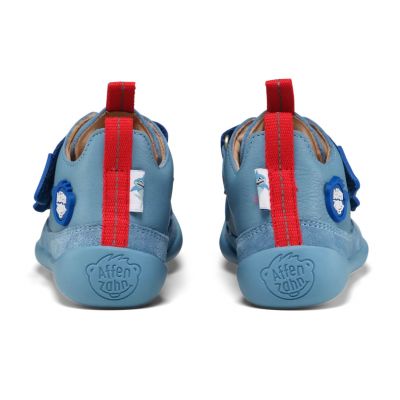 7. Affenzahn Halbschuh Leder Buddy Shark Jr Schuhe 00428-30211