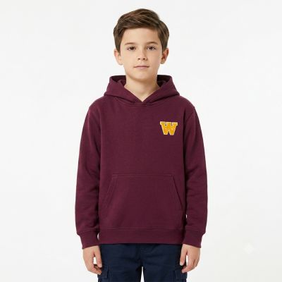 3. Wood Wood Izzy AA Burgundy Kinder-Sweatshirt - 10235605-2424-Burgundy