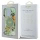 7. Guess IML Flower & Tonal Circle MagSafe Hülle für iPhone 16 Pro Max - grün