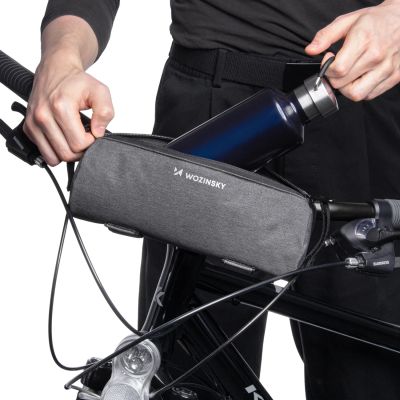 8. Wozinsky WBB37GRB Fahrradtasche mit Wärmeisolierung – Grau