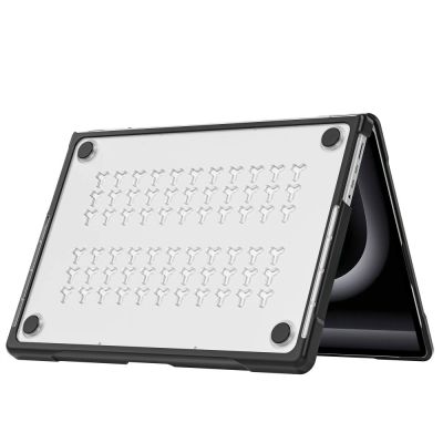 3. Tech-Protect Velar Hülle für MacBook Pro 14" 2021 / 2023 / 2025 / 2026 - Transparent Schwarz