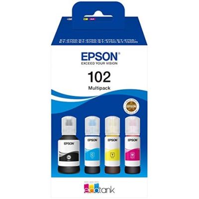 2. Epson 102 EcoTank Tinten Cyan Magenta Gelb 127 ml 70 ml Tintenstrahl