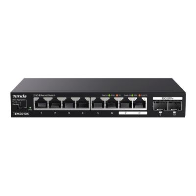 5. Tenda TEM2010X 2,5-Gbit/s-Ethernet-Netzwerkadapter (100/1000/2500 Mbit/s) für Desktop-PCs, Schwarz