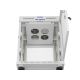 5. LANBERG Standschrank 19" 15U 600x600 LCD Grau