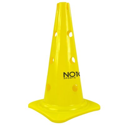 3. Verkehrsleitkegel mit Löchern NO10 40cm VCM-16H12 Y gelb