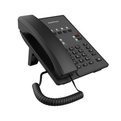 3. Fanvil H1-2 VoIP-Telefon, Schwarz, 2 Leitungen