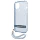 6. Guess GUHCP13SHTSGSB iPhone 13 mini 5,4 "blau / blau Hardcase Translucent Stap