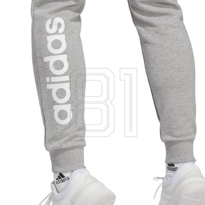 4. adidas Essentials Linear French Terry Cuffed Pants W IC8816