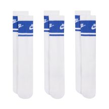 Nike Everyday Elevated Crew Socken, 3 Paar, Weiß und Blau, IM7949 904
