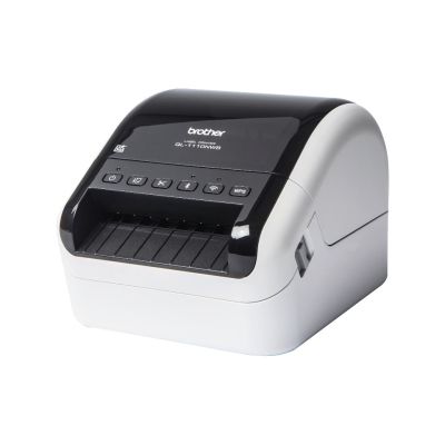 6. Brother QL-1110NWB Thermodirekt-Etikettendrucker, 300 x 300 dpi, 110 mm/s, kabelgebunden und kabellos, LAN (kabelgebunden), WLAN, Bluetooth