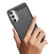 6. Flexible Carbon-Musterhülle für Samsung Galaxy M14 Carbon Case - schwarz