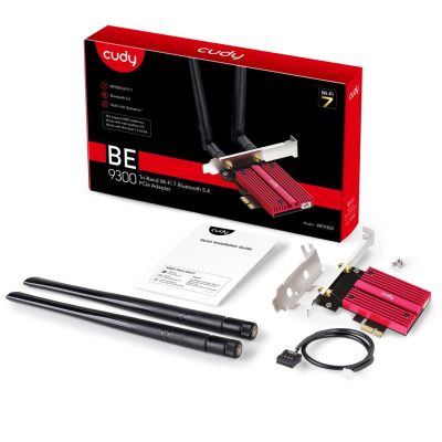 6. CUDY WE9300 BE9300 Wi-Fi 7 Bluetooth-Adapter