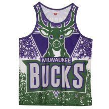 Mitchell & Ness NBA Milwaukee Bucks Herren-Tanktop, ärmellos