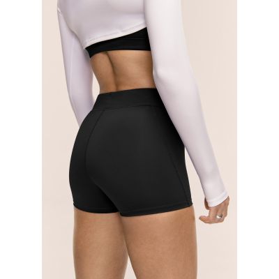 3. CASALL Performance Lauf-Hotpants Damen-Trainingsleggings, Schwarz