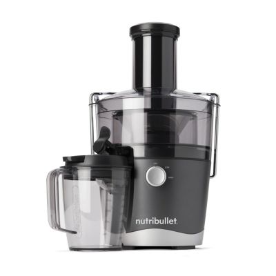 9. NutriBullet NBJ100G Entsafter, Grau, 1,5 l, 0,8 l, Rotationsaufsatz, Kunststoff, Edelstahl, 800 W