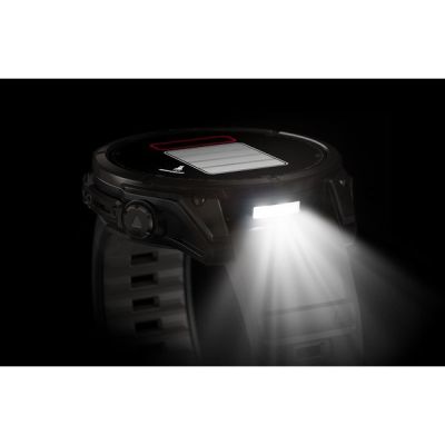 4. Garmin fenix 8 3,56 cm (1.4") AMOLED 47 mm Digital 454 x 454 px Touchscreen Schwarz WLAN GPS