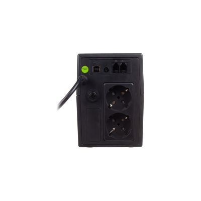 4. Digitus DN-170064-LCD USV mit Line-Interactive-Technologie, 0,8 kVA, 480 W, 2 x Netzsteckdosen