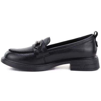 3. Damen-Lederslipper, schwarz, Vinceza 133115