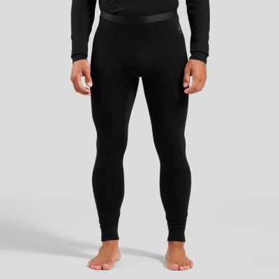 4. ODLO Herren Merino 160 BL Bottom Lange Leggings Größe L Schwarz