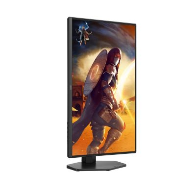 18. AOC Q25G4SR Monitor, 24,5 Zoll, IPS, QHD-Anschluss, 16:9, 300 Hz, 1 ms, 2560 x 1440 Pixel, 400 cd/m², 2 HDMI-Anschlüsse, Schwarz