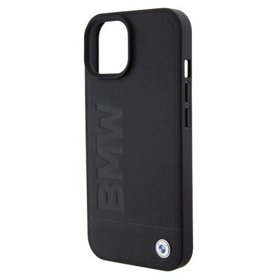 6. BMW BMHMP15SSLLBK iPhone 15 6,1" schwarz/schwarz Magsafe Hardcase Signature Logo Aufdruck