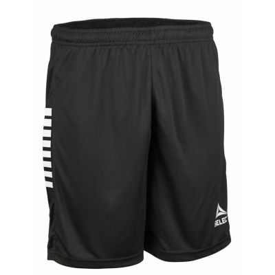 SPANIEN v25 Fußballshorts schwarz/weiß