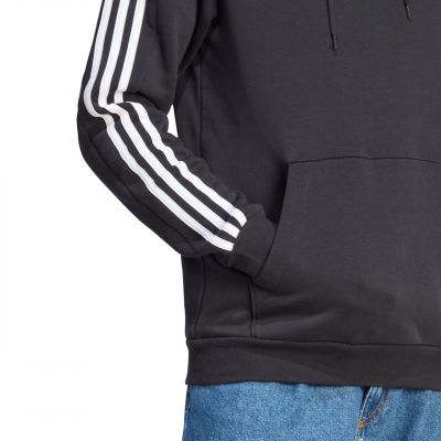 5. adidas Essentials Fleece 3-Streifen Hoodie M IB4028