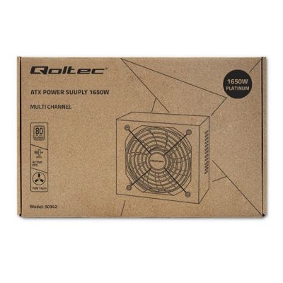 10. Qoltec Effizientes ATX-Netzteil 1650W | 80 Plus Platinum