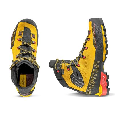 4. GORE-TEX La Sportiva Trango Alpine GTX Schuhe - gelb Größe: 41_5