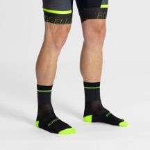 Rogelli HERO II Socken schwarz-fluoreszierend 36-39