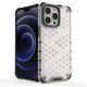 3. Honeycomb Handyhülle Schutzhülle mit TPU Rahmen für iPhone 13 Pro blau