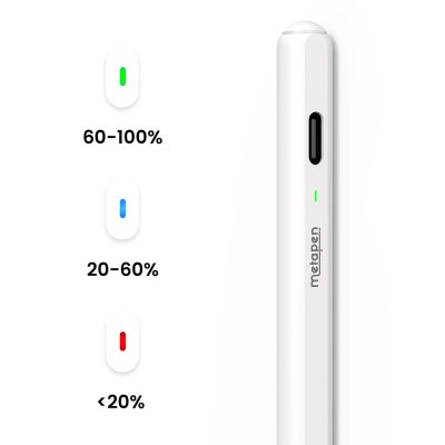 6. Metapen Pencil Air8 Pro für iPad – Weiß