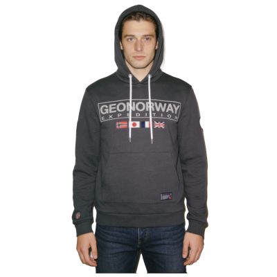 6. Geographical Norway Great DB 317 M Sweatshirt WY8615H/GN-Dunkelgrau