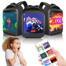 DH Style LED-Rucksack – Leuchtrucksack mit LED-Bildschirm
