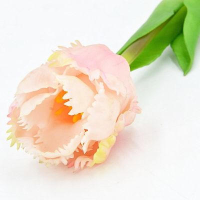 3. Rosa Tulpe, 38 cm, naturgetreue Frühlingsdekoration