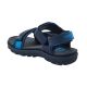3. Lee Cooper Kinderschuhe, Jungen-Sandalen mit Klettverschluss für den Sommerstrand, blau