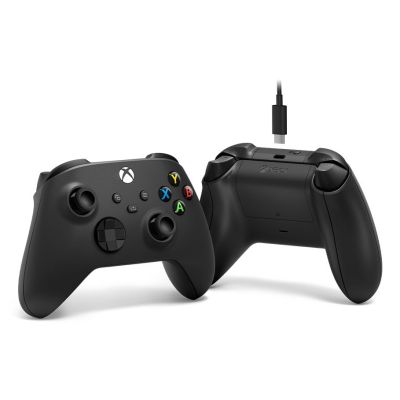 4. MICROSOFT Xbox Series Schwarzer USB-C-Controller